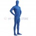 Full Body blue Lycra Spandex Bodysuit Solid Color Zentai  suit Halloween Fancy Dress Costume 